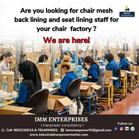 chair mesh replacement workers